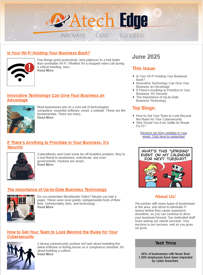 June 2025 Newsletter